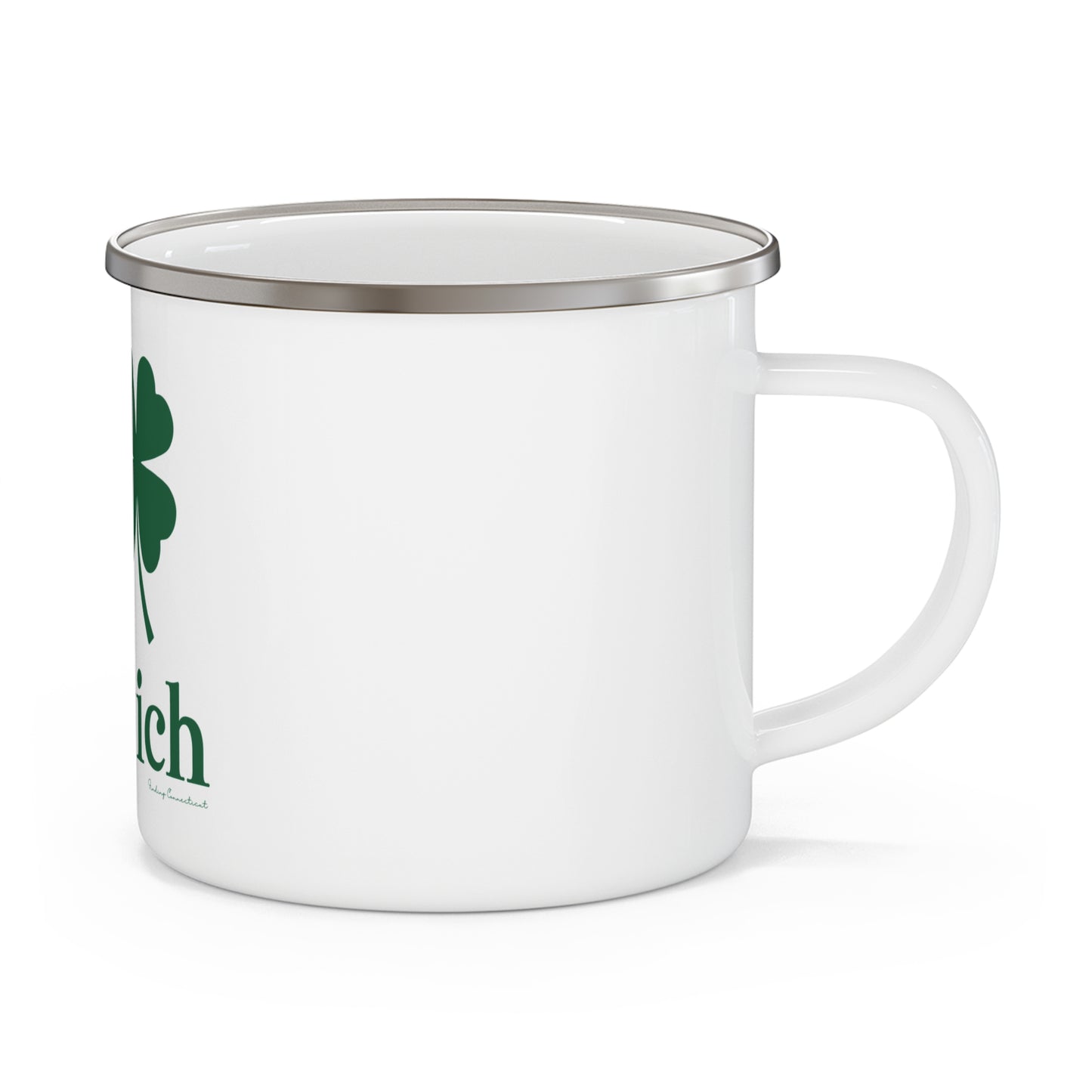 I Clover Norwich Enamel Camping Mug
