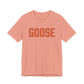 Goose Zip Code Orange & Green Unisex Jersey Short Sleeve T-Shirt