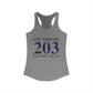 Southbury 203 Connecticut Women's Ideal Racerback Tank Top