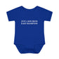 Just a kid from East Hampton Infant Baby Rib Bodysuit