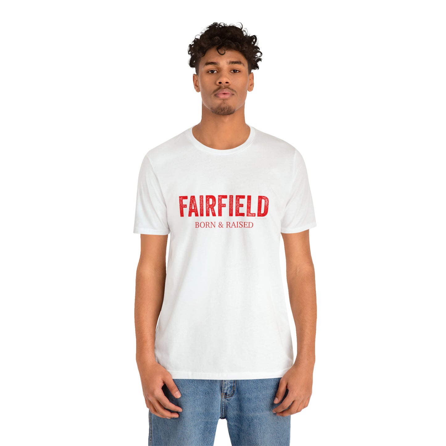 Fairfield Born & Raised Unisex Jersey Short Sleeve Tee