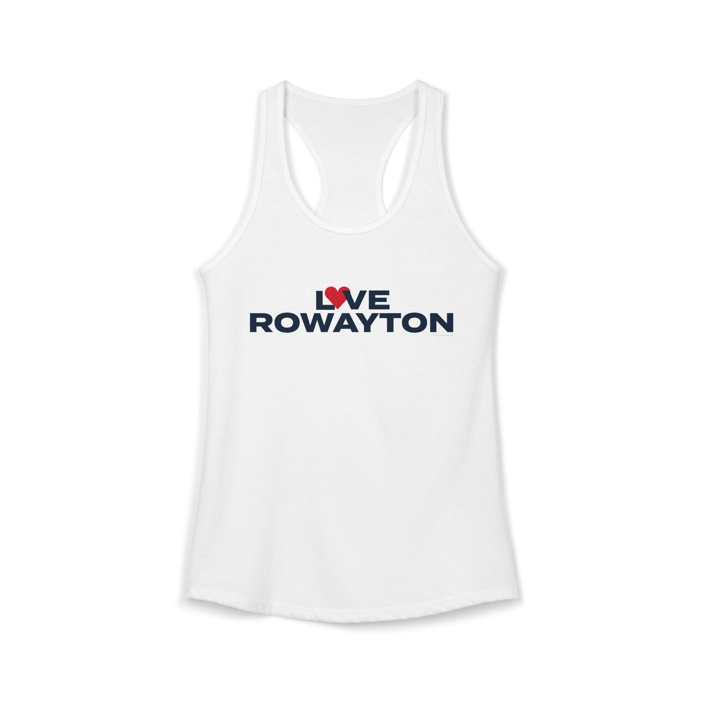 Love Rowayton Women's Ideal Racerback Tank Top