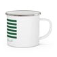 Darien Connecticut St. Patrick's Day Enamel Camping Mug