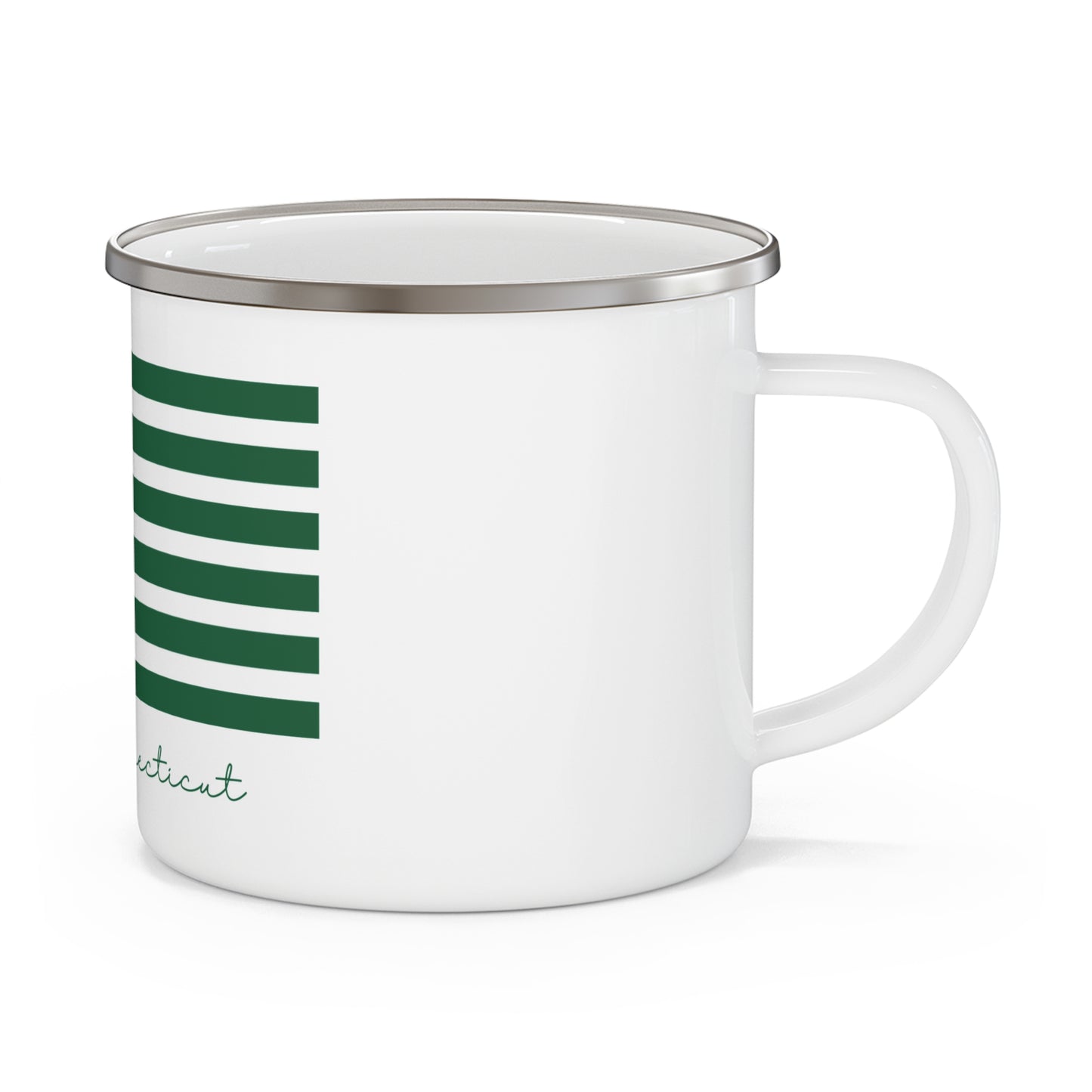 Darien Connecticut St. Patrick's Day Enamel Camping Mug