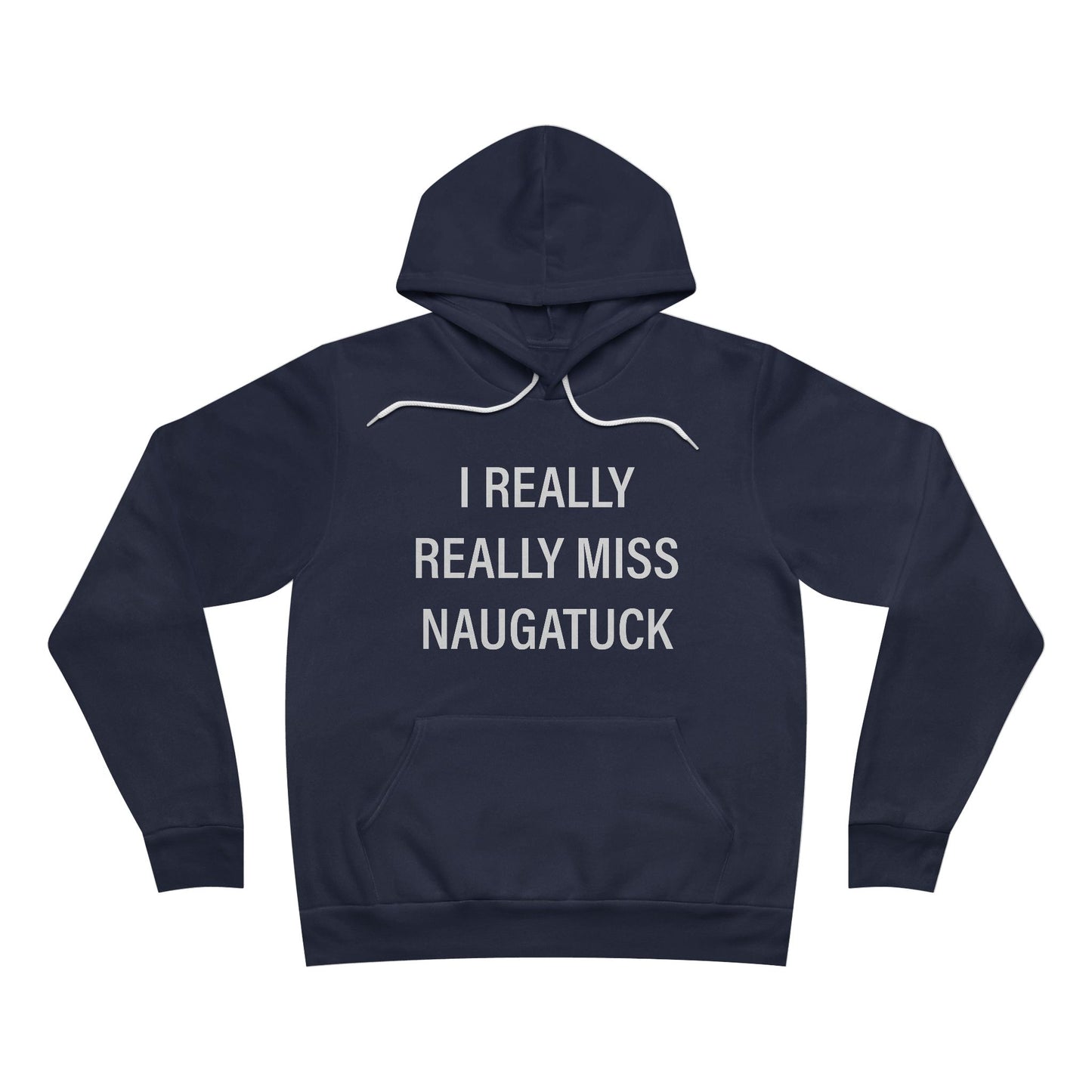 I Really Really Miss Naugatuck Unisex Sponge Fleece Pullover Hoodie