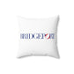 41 Tilt Bridgeport Spun Polyester Square Pillow