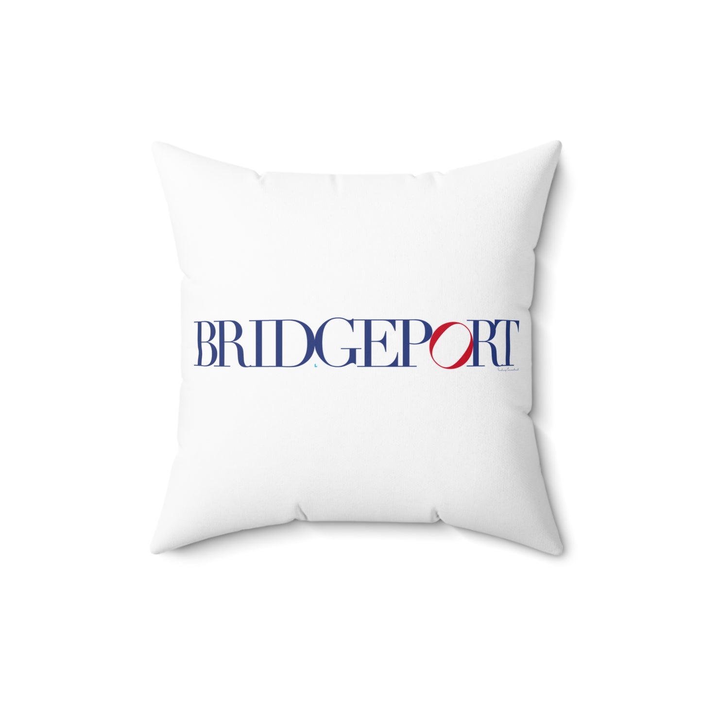 41 Tilt Bridgeport Spun Polyester Square Pillow