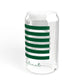Orange Connecticut St. Patrick’s Day Flag Sipper Glass, 16oz