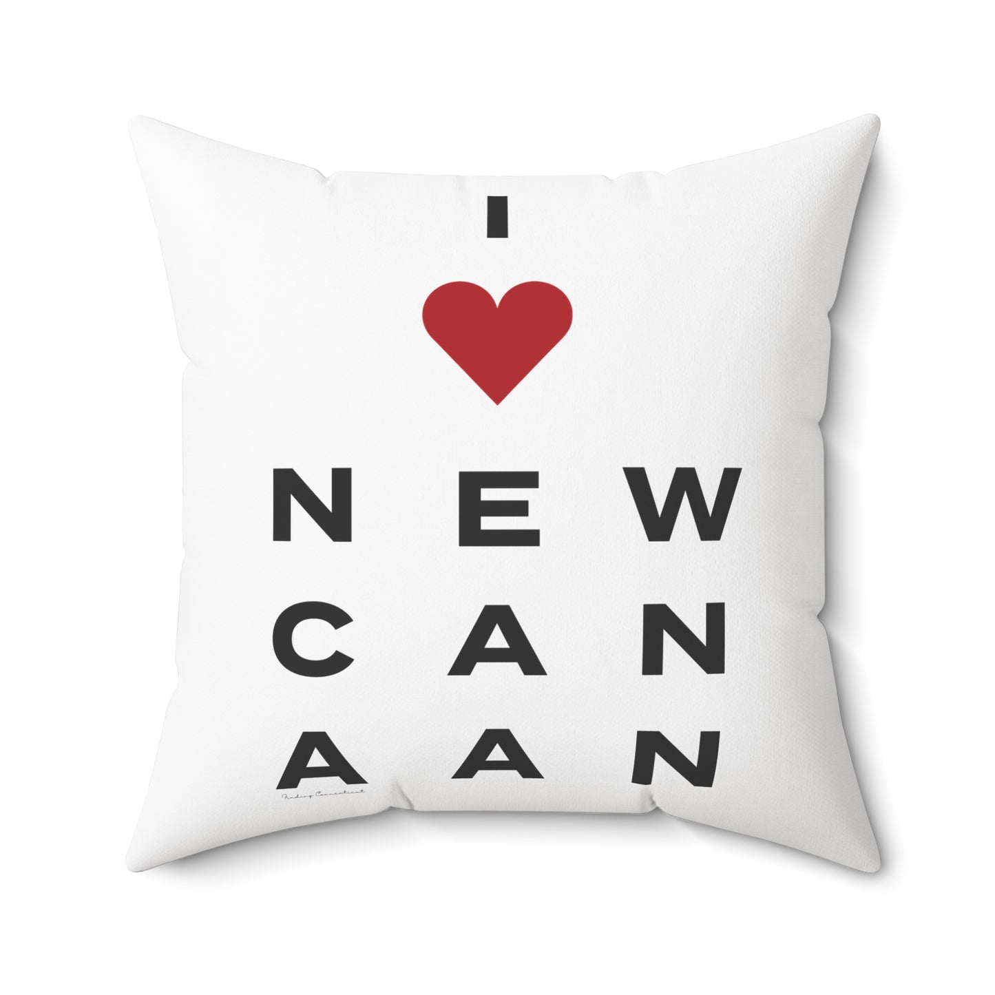 New Canaan Vision Spun Polyester Square Pillow