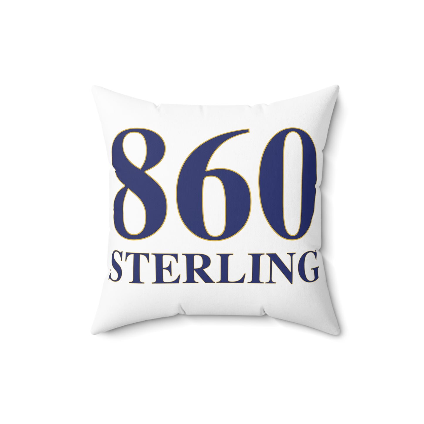 860 Sterling  Spun Polyester Square Pillow