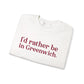 I’d rather be in Greenwich Unisex Heavy Blend™ Crewneck Sweatshirt