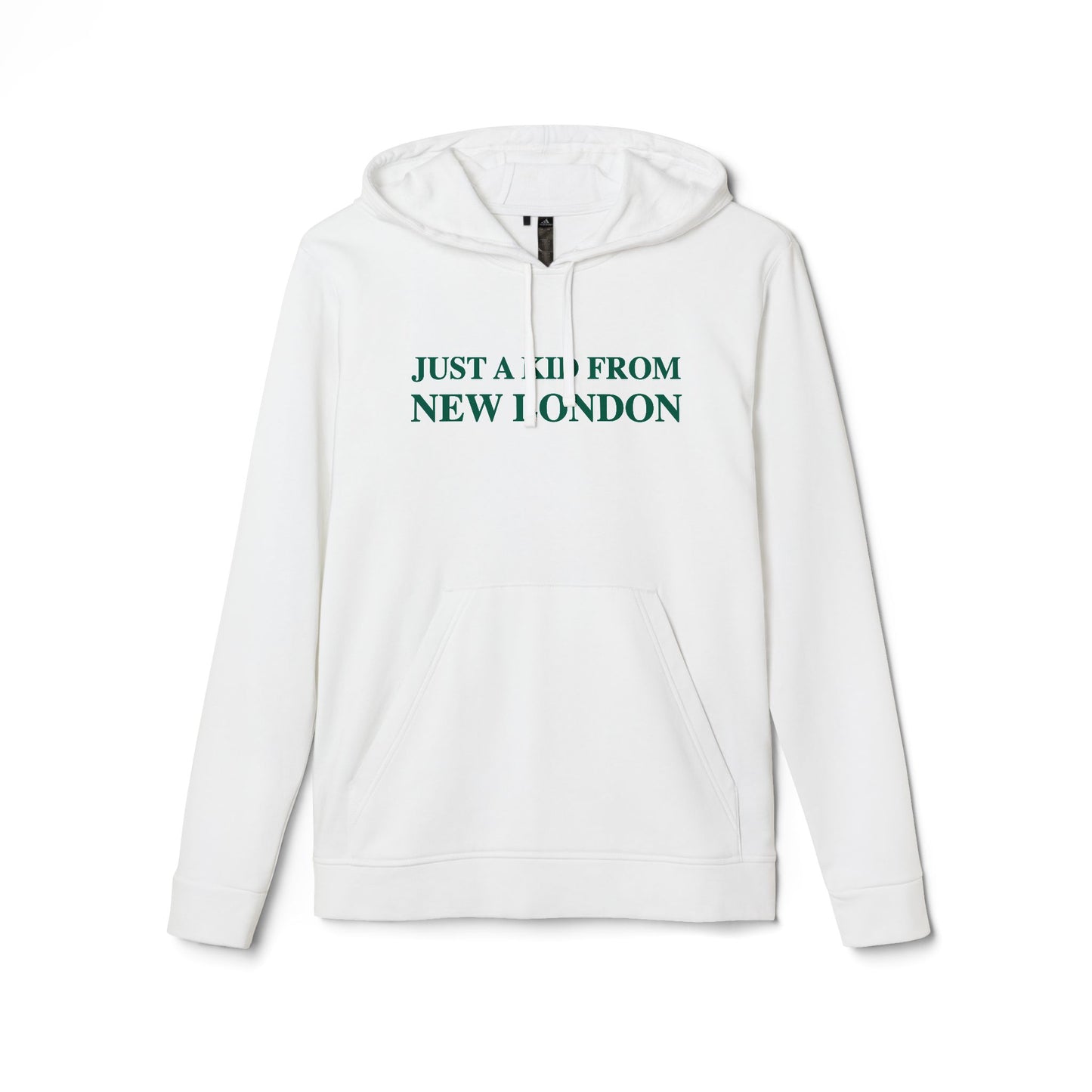 Just a kid from New London adidas Unisex Fleece Hoodie