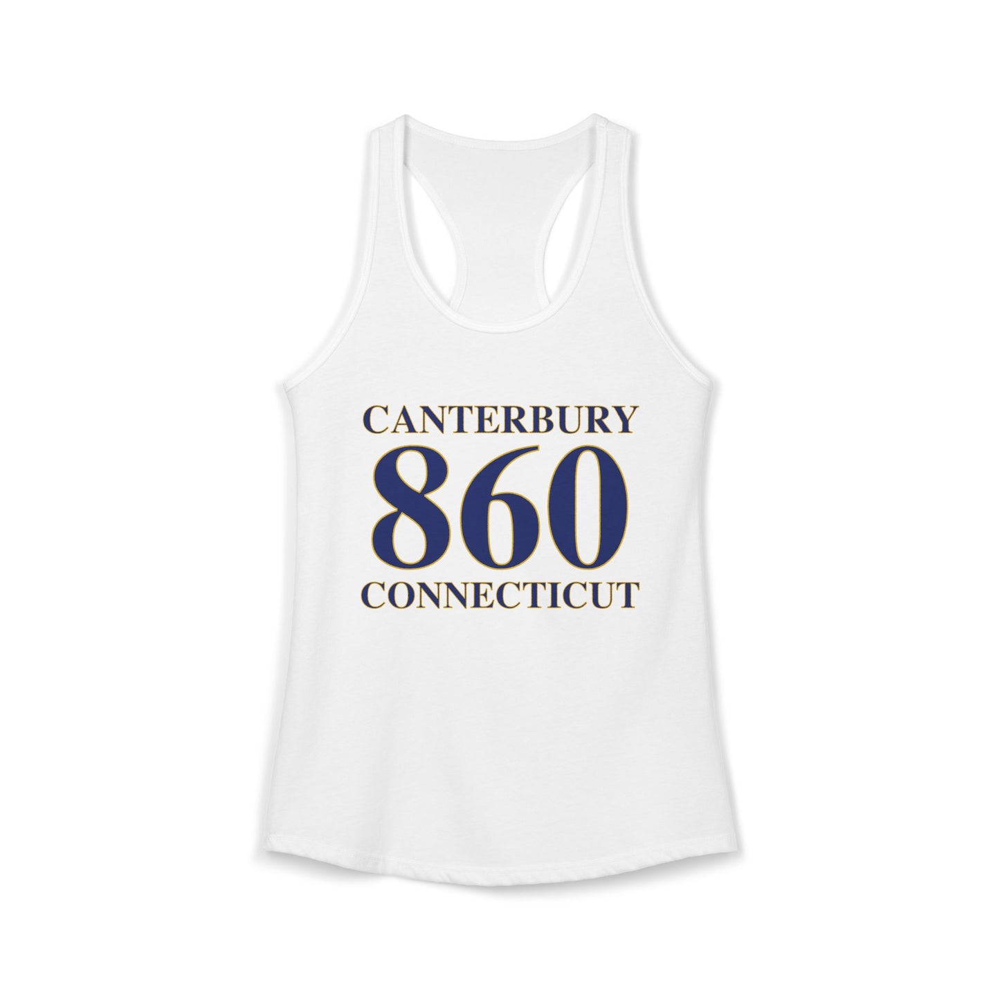 Canterbury 860 Connecticut Women's Ideal Racerback Tank Top