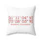Stratford Coordinates Spun Polyester Square Pillow
