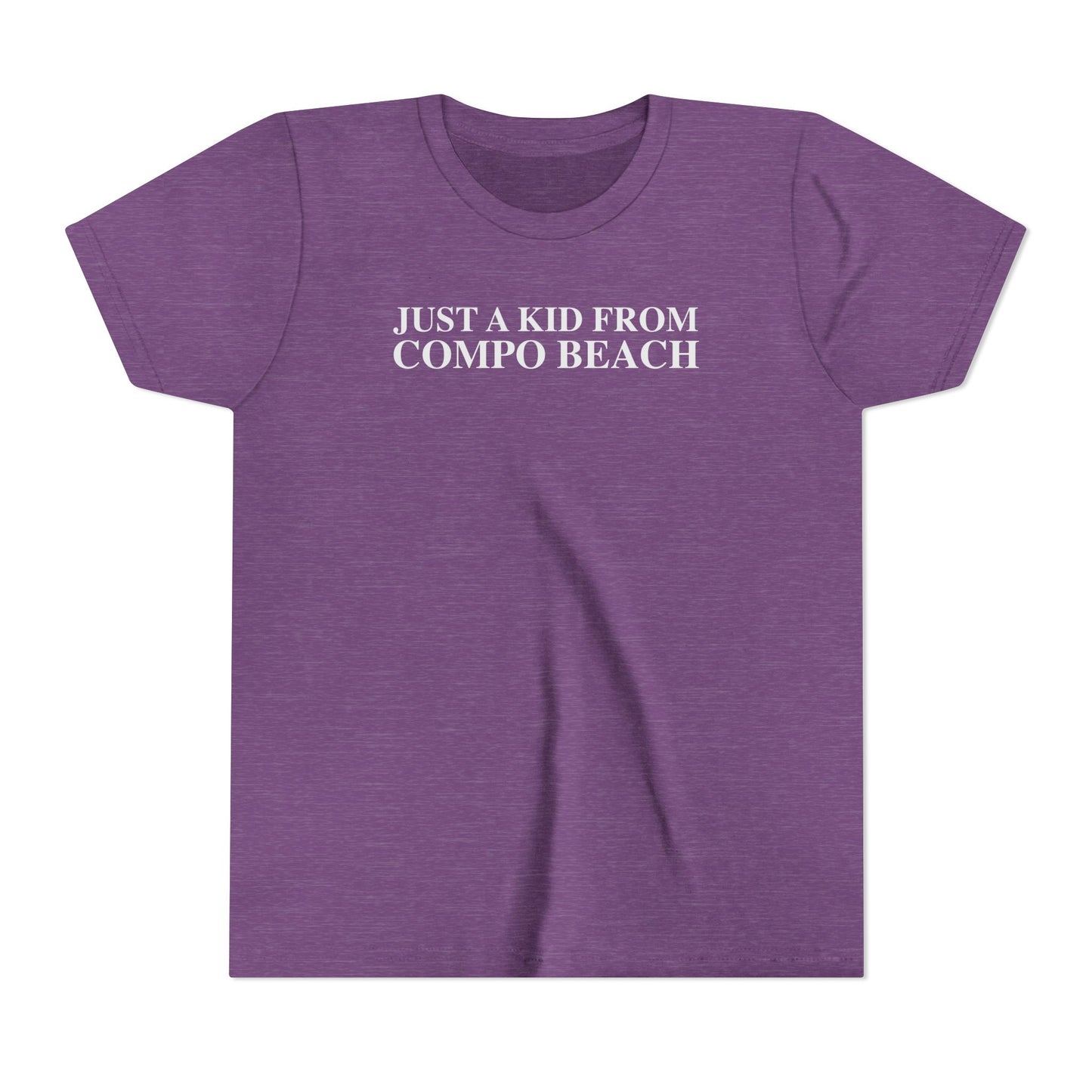 Just a kid from Compo Beach Youth Short Sleeve T-Shirt
