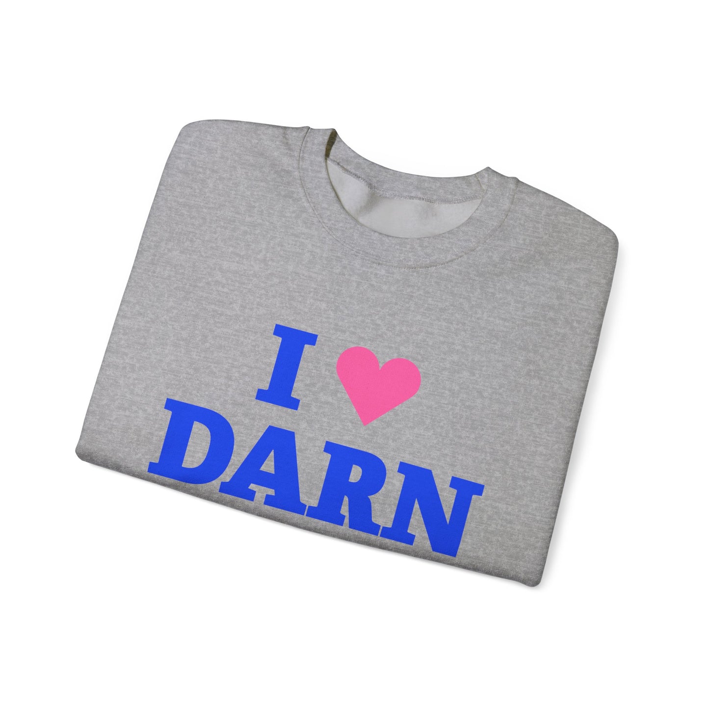 I Heart DARN Unisex Heavy Blend™ Crewneck Sweatshirt
