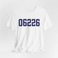 06226 Willimantic Connecticut Zip Code Unisex Jersey Short Sleeve T-Shirt
