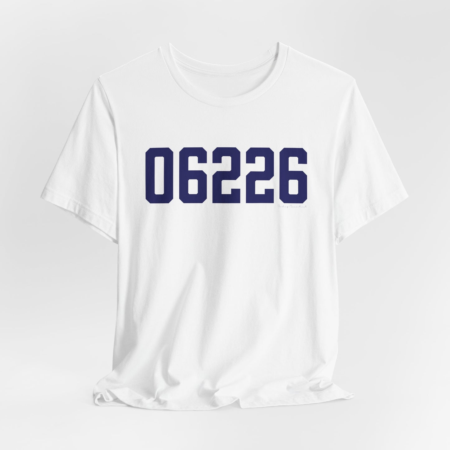 06226 Willimantic Connecticut Zip Code Unisex Jersey Short Sleeve T-Shirt