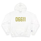 06611 Trumbull Connecticut Zip Code Champion Hoodie Sweatshirt