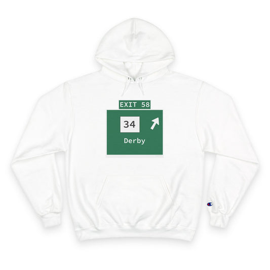 Vintage WCP Exit 58 Sign Champion Hoodie
