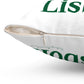 I Clover Lisbon Spun Polyester Square Pillow