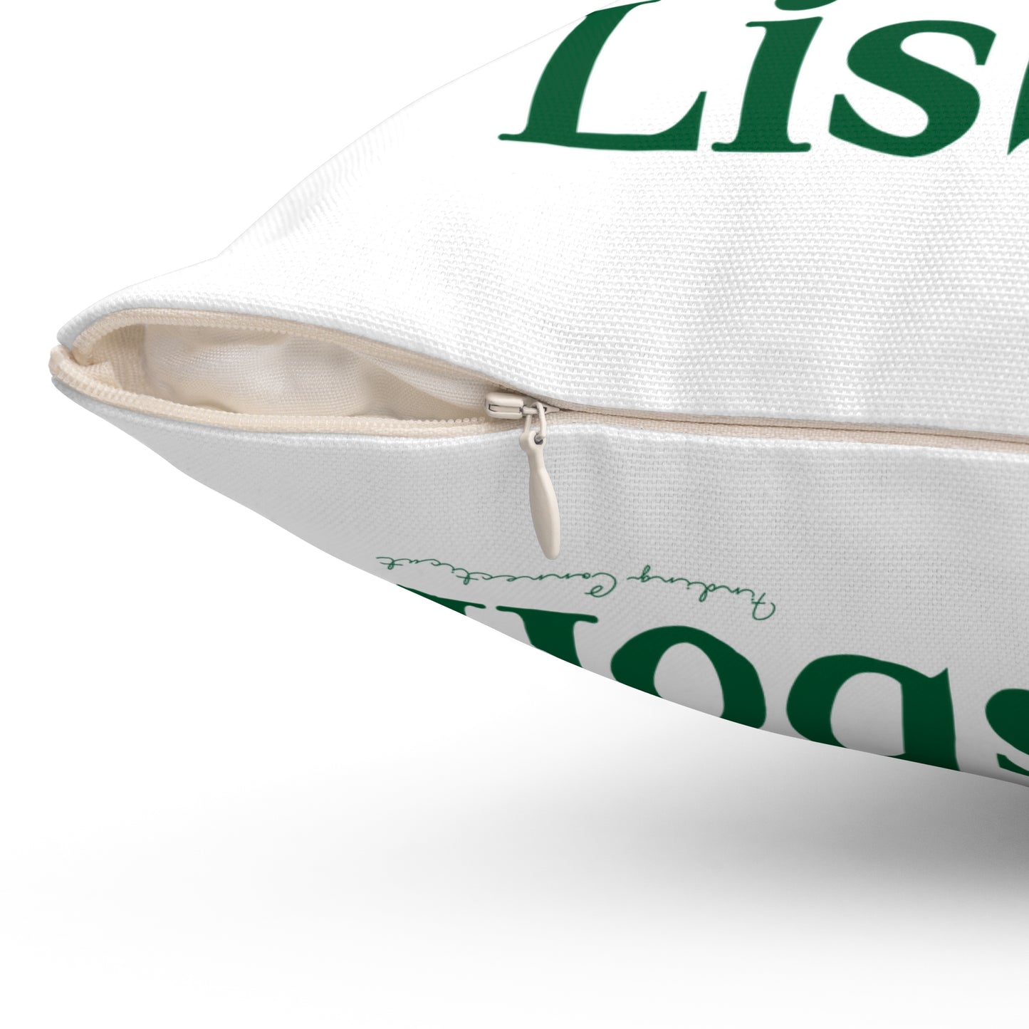 I Clover Lisbon Spun Polyester Square Pillow