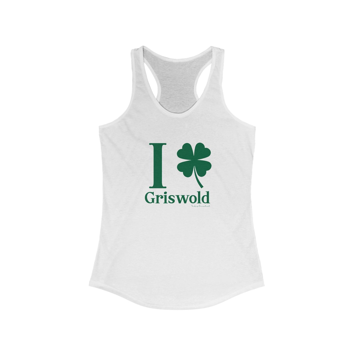 I Clover Griswold Women's Ideal Racerback Tank Top