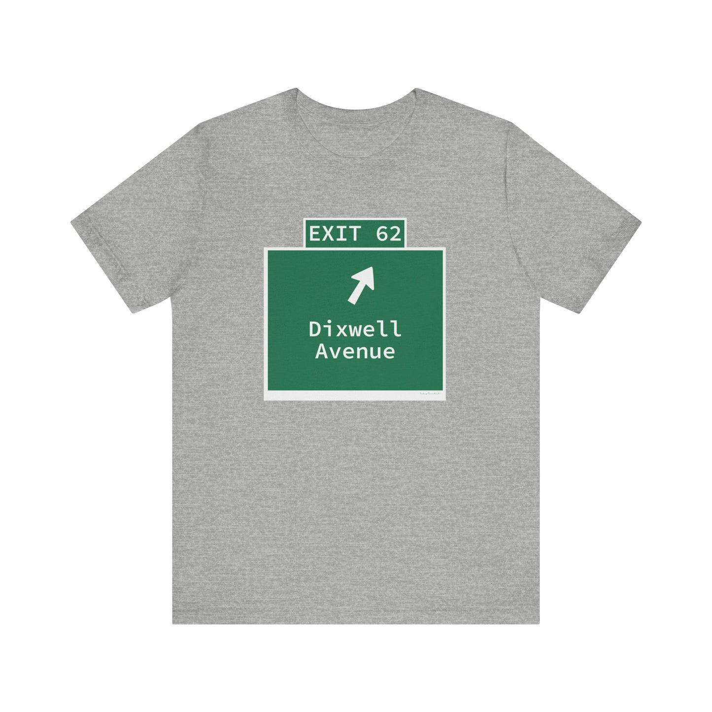 Vintage WCP Exit 62 Sign Unisex Jersey Short Sleeve T-Shirt
