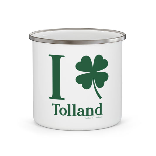 I Clover Tolland Enamel Camping Mug