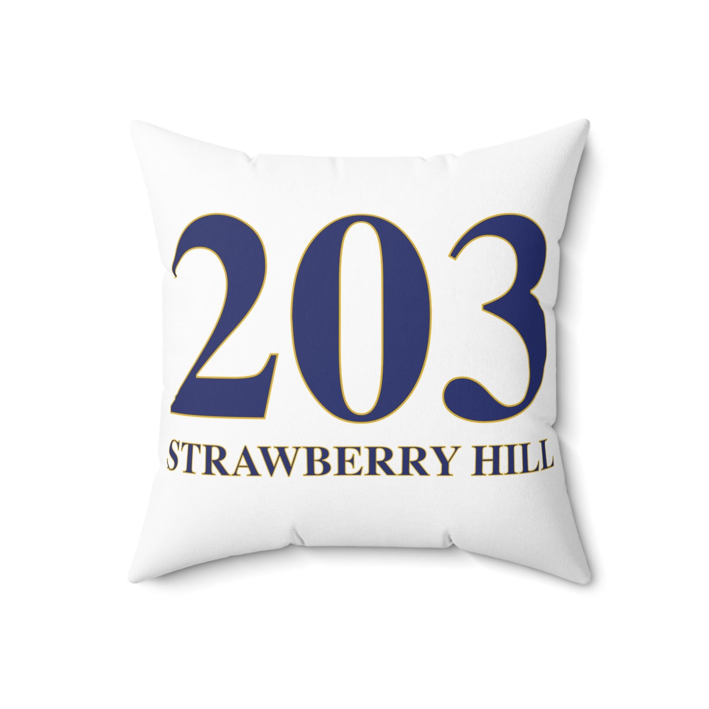 203 Strawberry Hill Spun Polyester Square Pillow