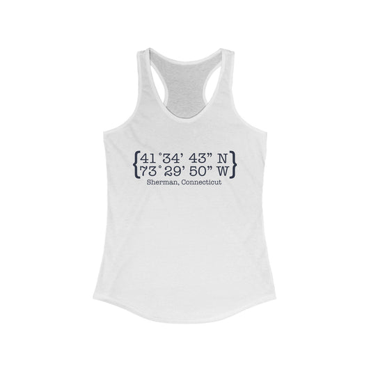 Sherman Coordinates Women's Ideal Racerback Tank Top
