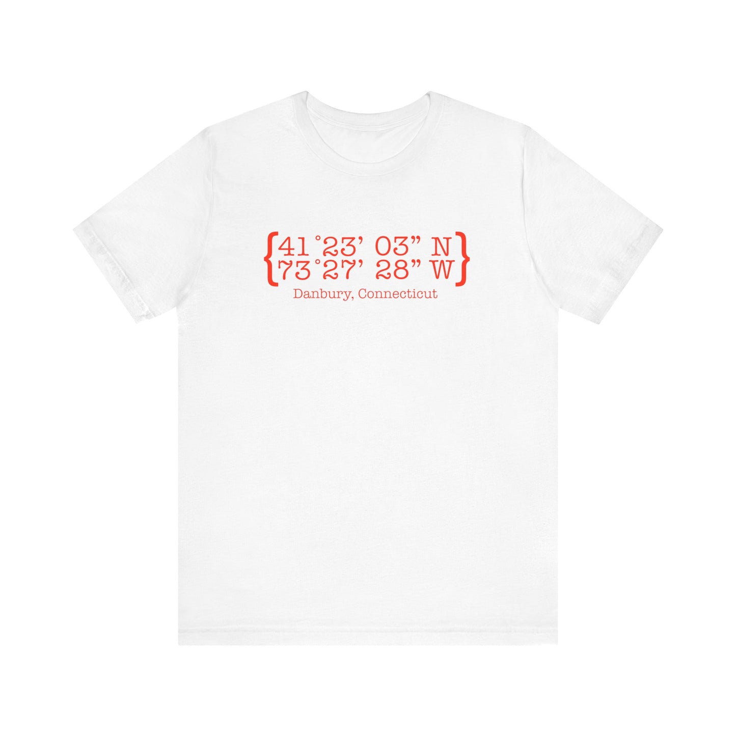 Danbury Coordinates Unisex Jersey Short Sleeve T-Shirt