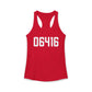 06416 Cromwell CT Zip Code Women's Ideal Racerback Tank Top
