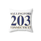 Wallingford 203 Connecticut Polyester Square Pillow