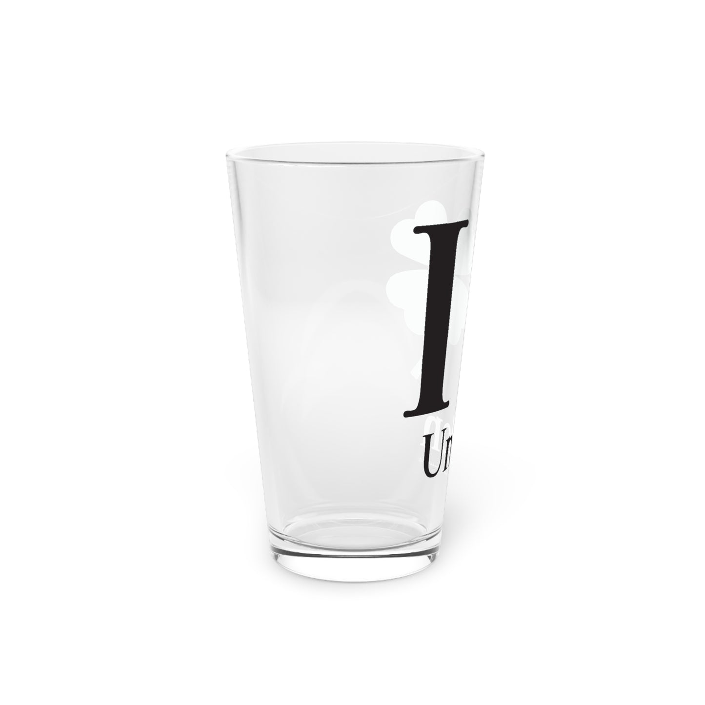 I Clover Union Pint Glass, 16oz
