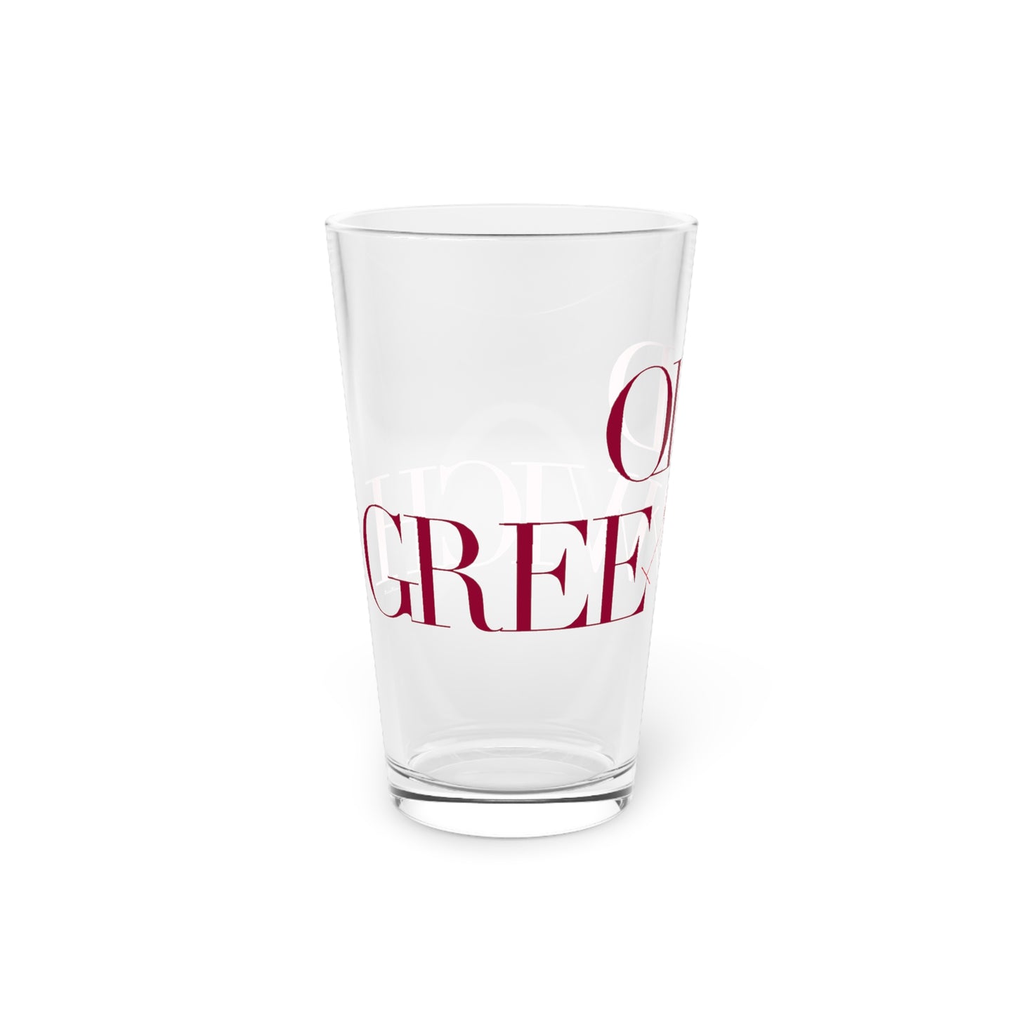 41 Tilt Old Greenwich Pint Glass, 16oz