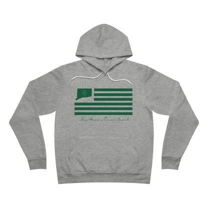 New Haven Connecticut St. Patrick's Day Flag Unisex Sponge Fleece Pullover Hoodie