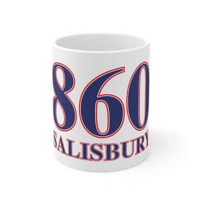 Salisbury Red, White & Blue Mug 11oz