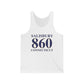 Salisbury 860 Connecticut Unisex Jersey Tank Top