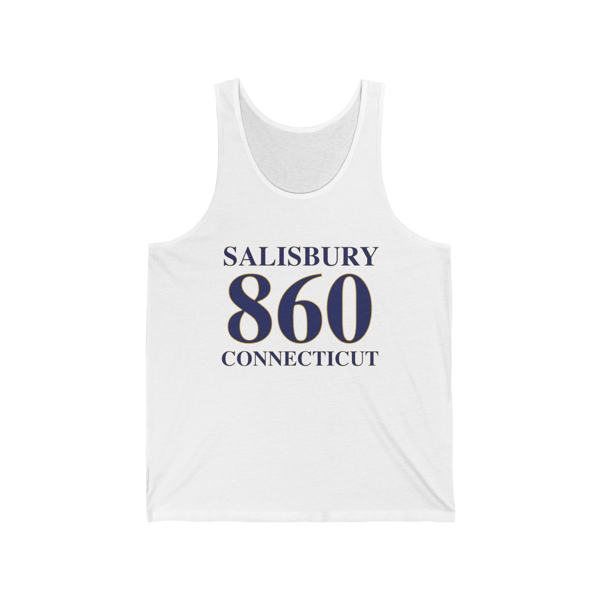 Salisbury 860 Connecticut Unisex Jersey Tank Top
