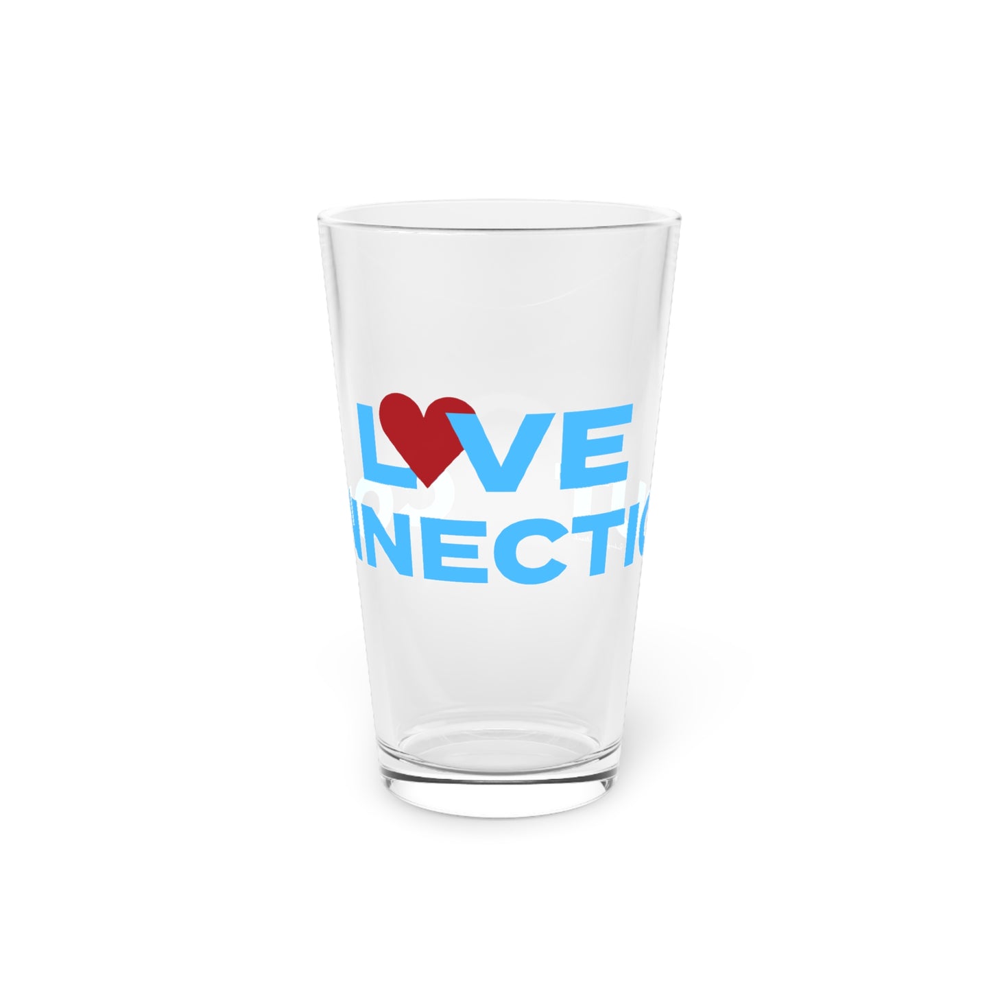 Love Connecticut Pint Glass, 16oz