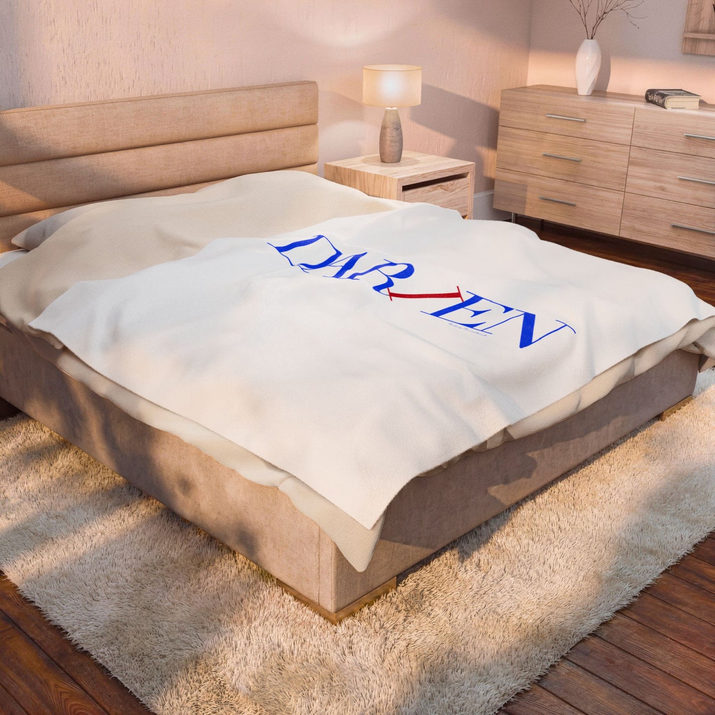 41 Tilt Darien Velveteen Plush Blanket