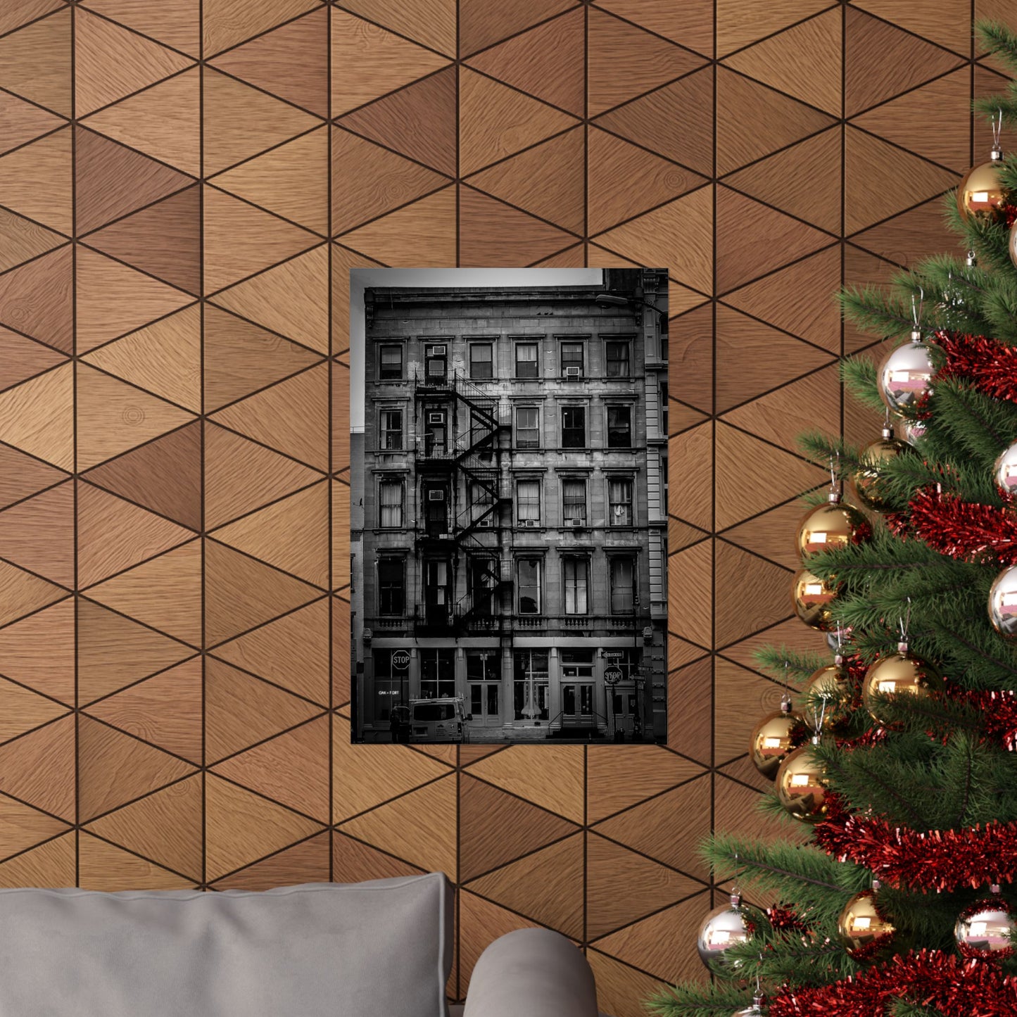 Mean While in the Village Matte Vertical Posters