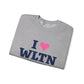 I Heart WLTN Unisex Heavy Blend™ Crewneck Sweatshirt