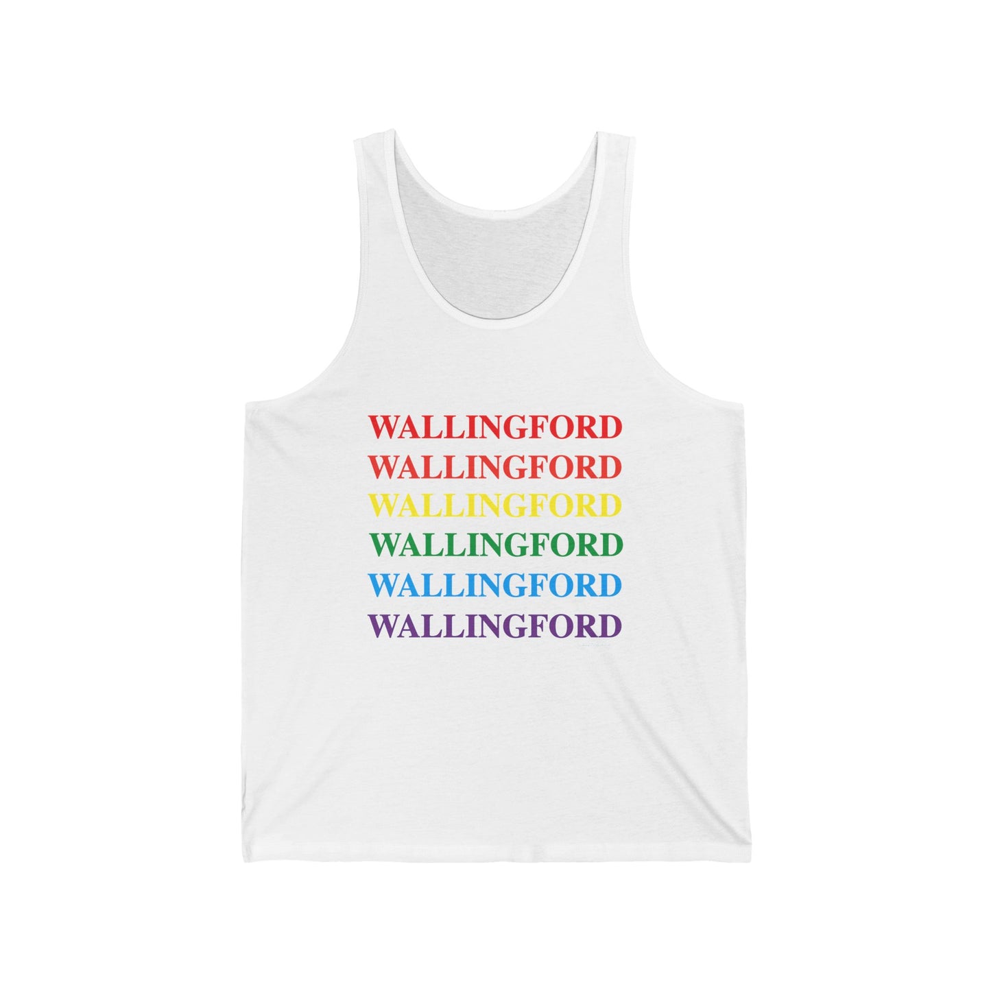 Wallingford Pride Unisex Jersey Tank