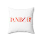 41 Tilt Danbury Spun Polyester Square Pillow