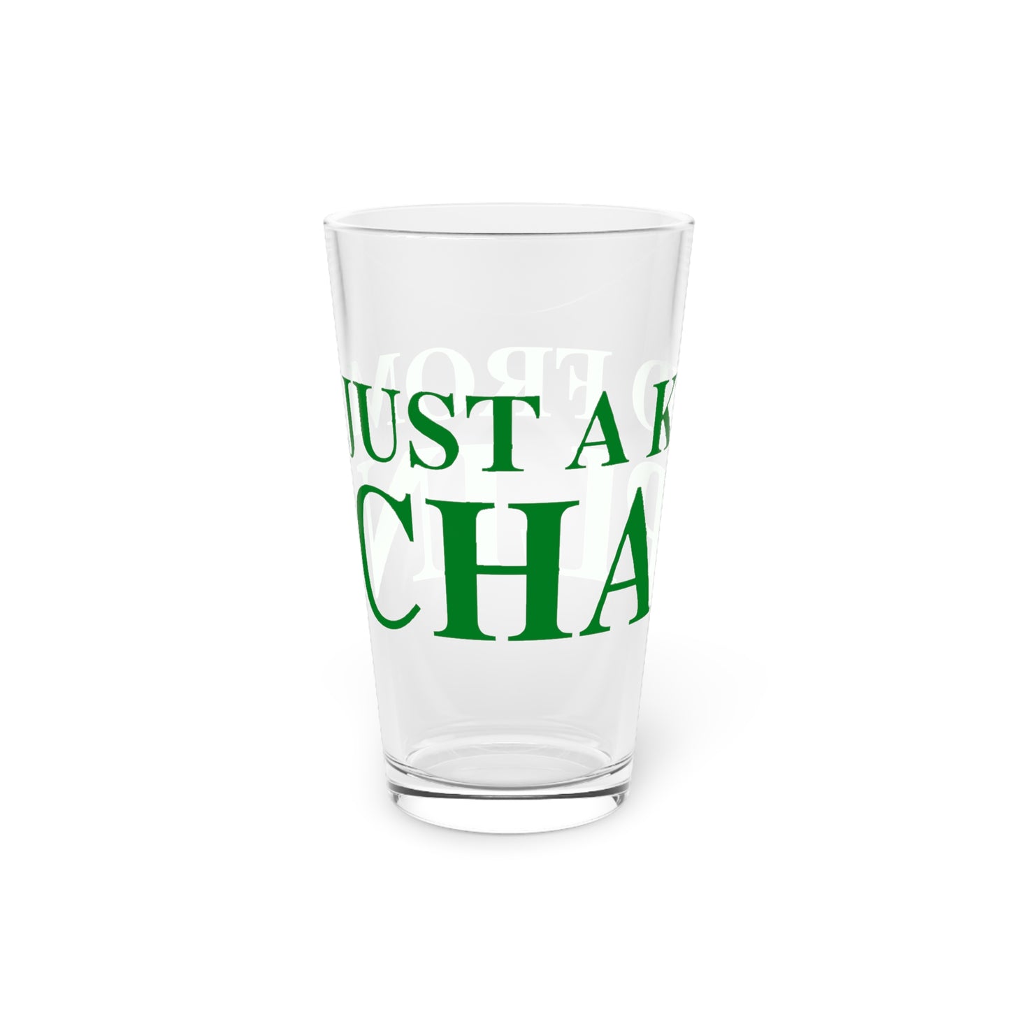 Just a kid from Chaplin Pint Glass, 16oz