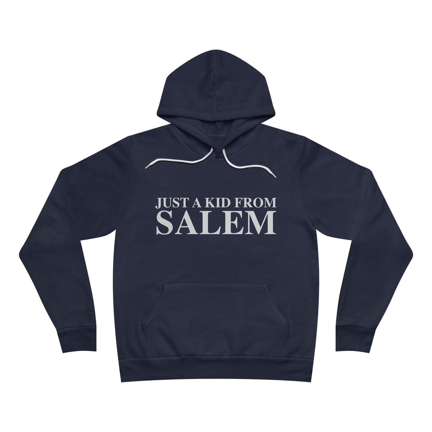 Just a kid from Salem Unisex Sponge Fleece Pullover Hoodie
