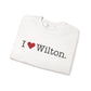 I Heart Wilton. Unisex Heavy Blend™ Crewneck Sweatshirt
