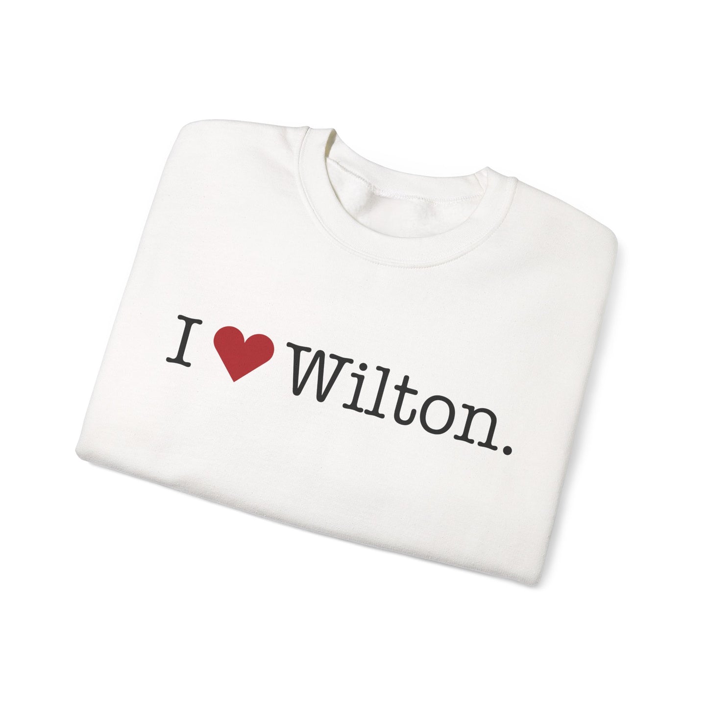 I Heart Wilton. Unisex Heavy Blend™ Crewneck Sweatshirt